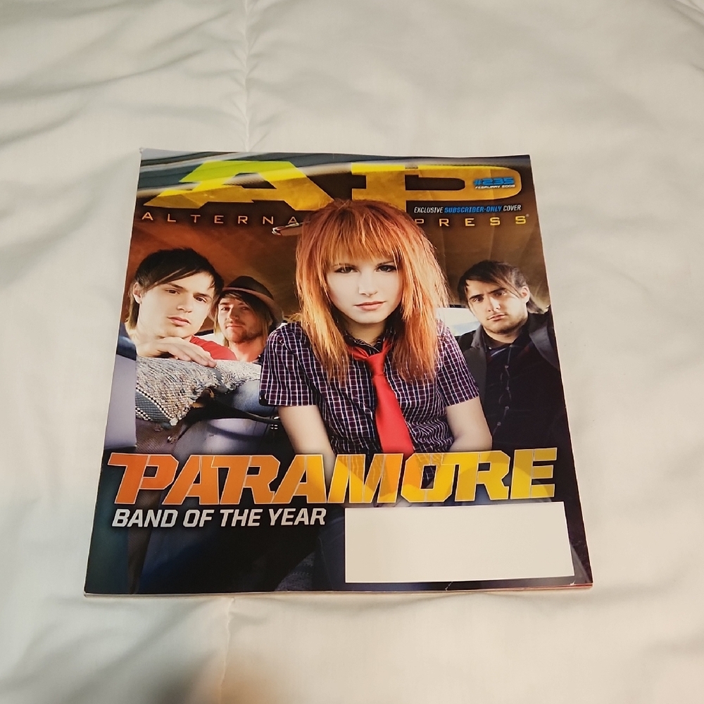 Alternative Press Paramore Magazine